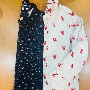 Denim and Flower Lot boys 11/12